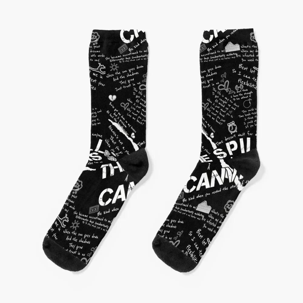 The Spill Canvas Socks sports stockings set Run golf Socks Ladies Men's