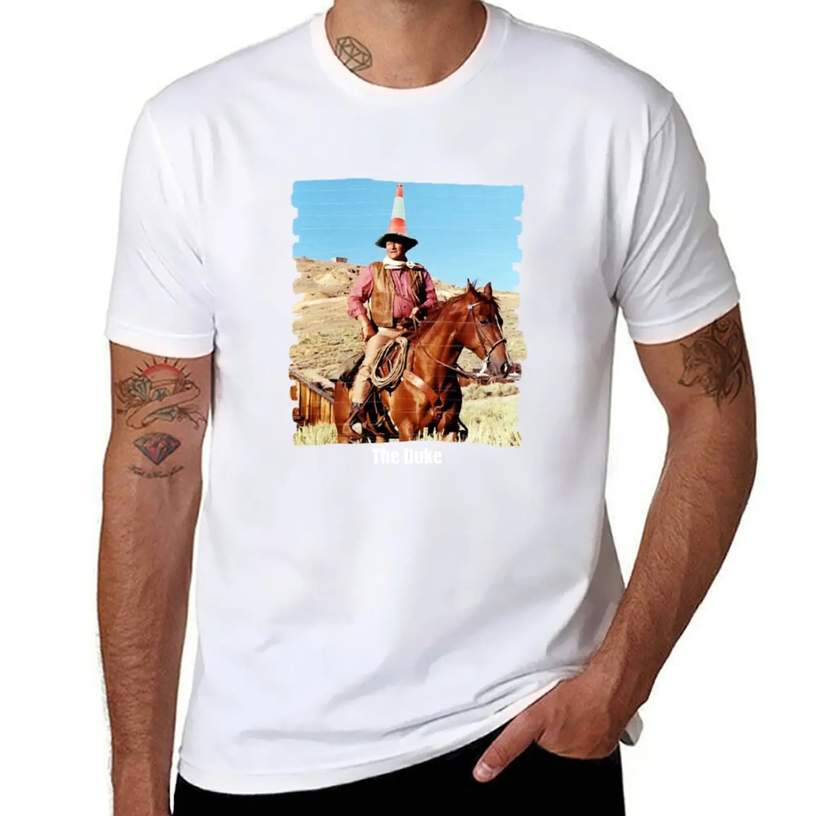 

The Duke T-Shirt t shirts for man cotton funny t shirts with prints T-Shirt