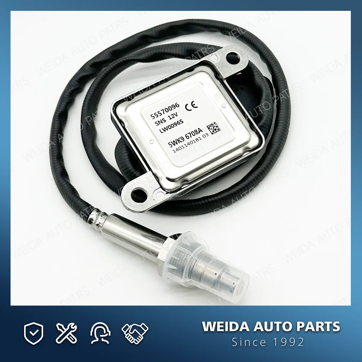 55570096   5WK96708A Neuer NOX-Sensor für VOR KAT POSITION 1 OPEL ZAFIRA C 1.6 CDTI B16DTH 5WK97263 5WK9 7263