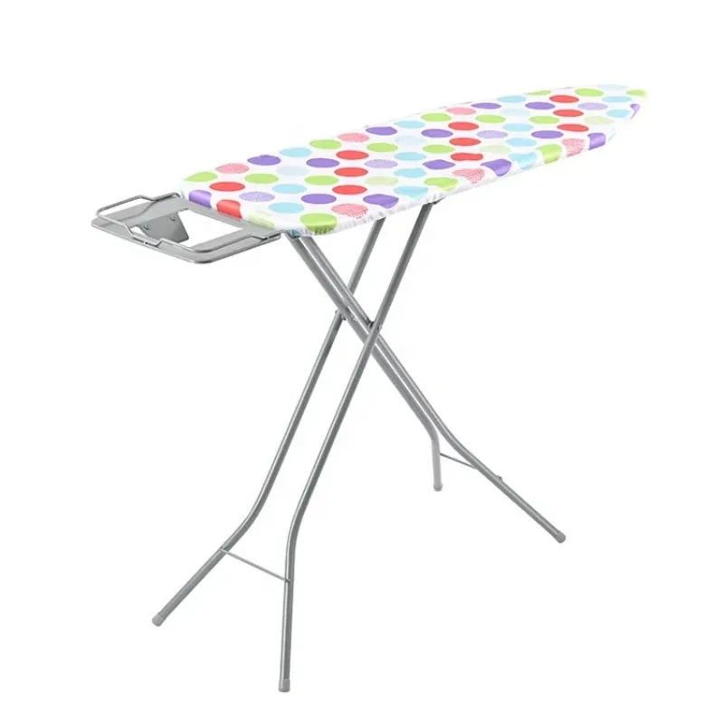 

Factory custom adjustable height ironing board folding ironing board with 100% cotton heat resistant ironing board cover