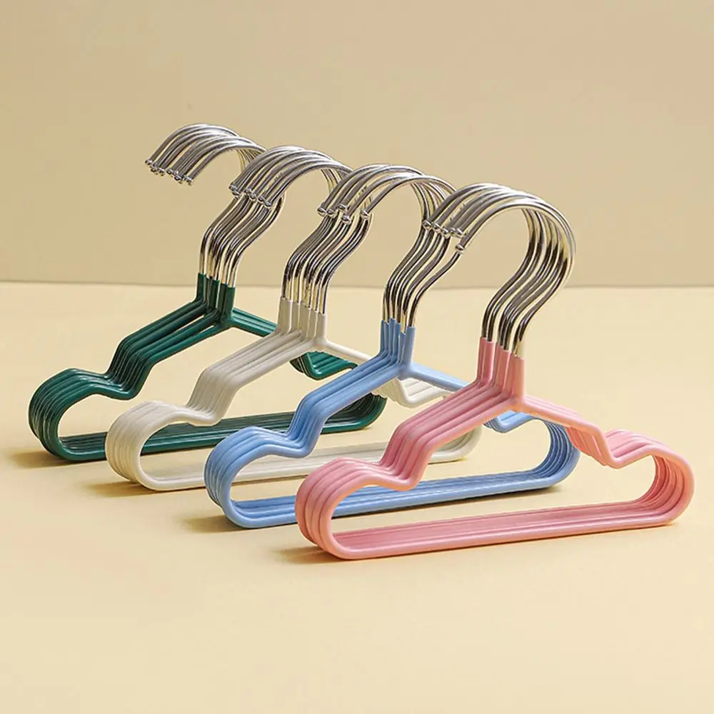 10PCS New Solid Color Pet Hanger Non-slip Display Rack Metal Pet Clothes Hanger DIY Special Display Rack Mini Pet Store