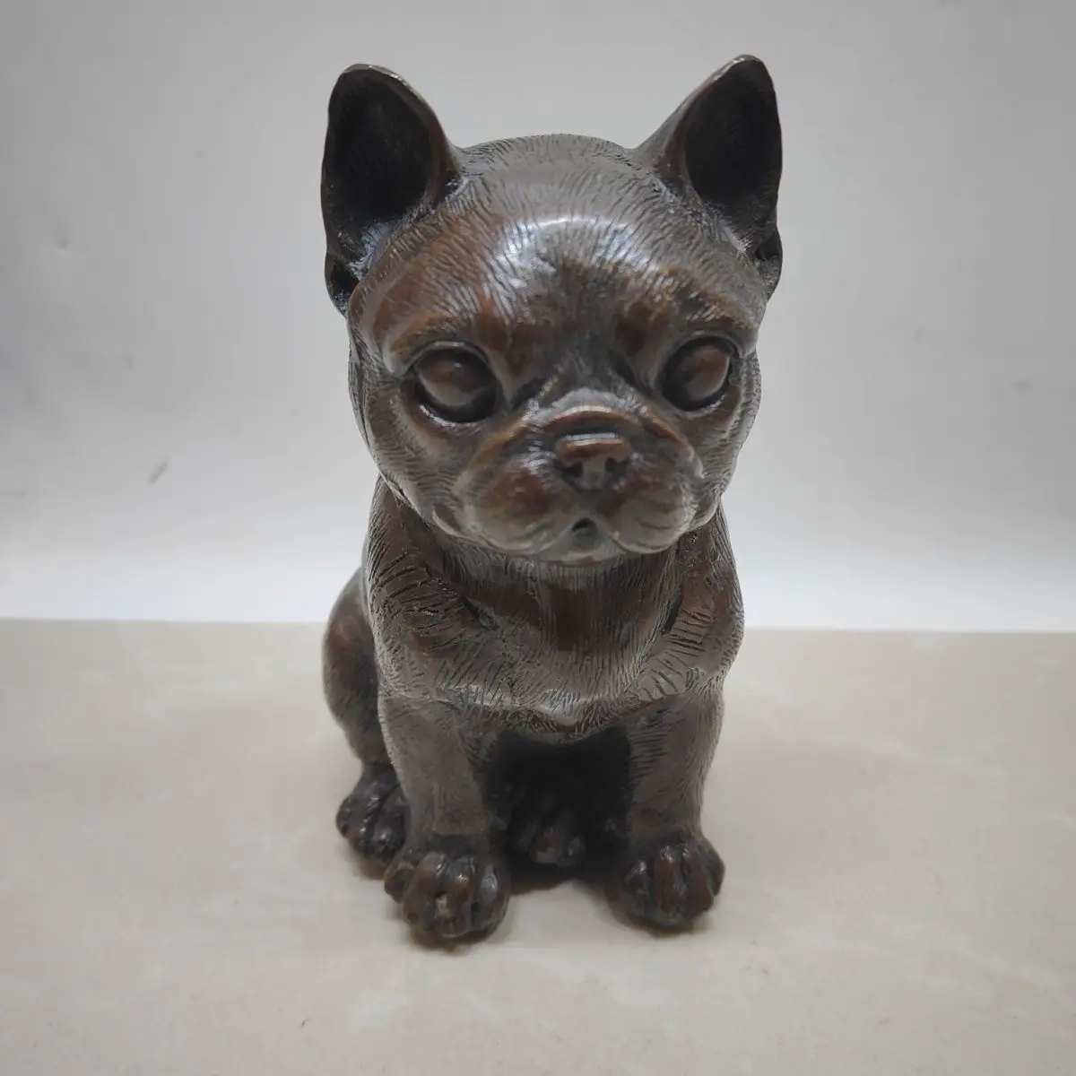 French bulldog dog shar pei pet dog Statue Sculpture Figurines Home Garden Decoration Statues For House