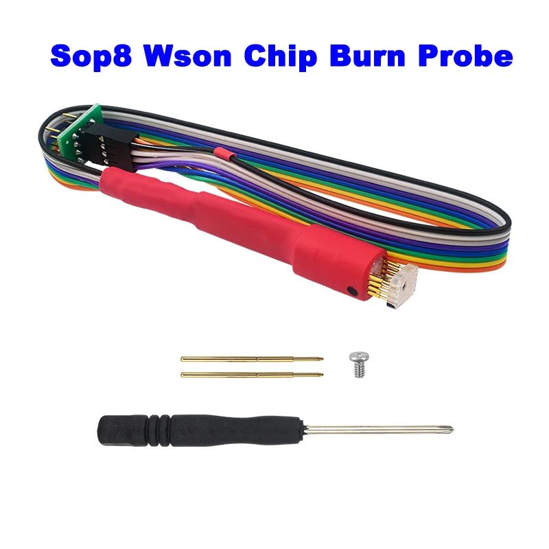 1 szt. Dla Sop8 Wson Chip pobierz sonda do nagrywania i zapisu igła sprężynowa opcjonalnie SOP8-150mil/SOP8-208mil WSON-6*5/WSON-8*6