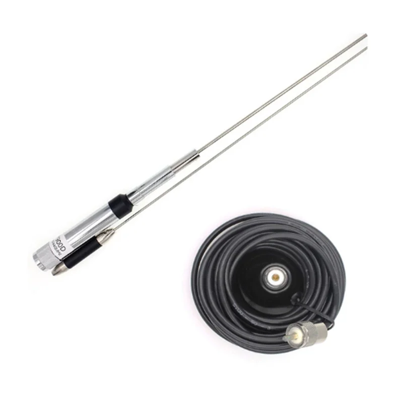 

Mobile Radio Quad Band Antenna 144/220/350/440MHz for QYT KT-7900D Car Walkie Talkie ANT-7900D Mobile Antenna(B)