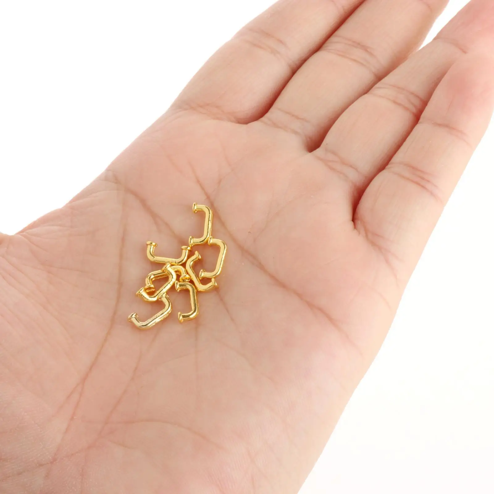 1:12 Scale Mini Pulls Dollhouse Arch Shape Furniture Accessories DIY Drawer