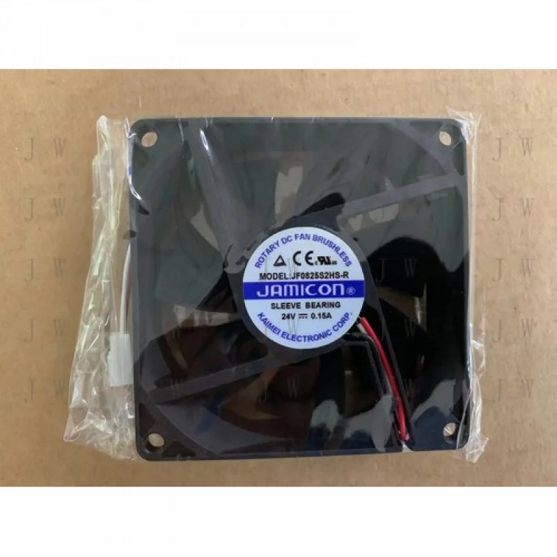DDJ  1pc FOR JAMICON JF0825S2HS-R Axial fan DC24V 0.15A 3pin 80*25mm