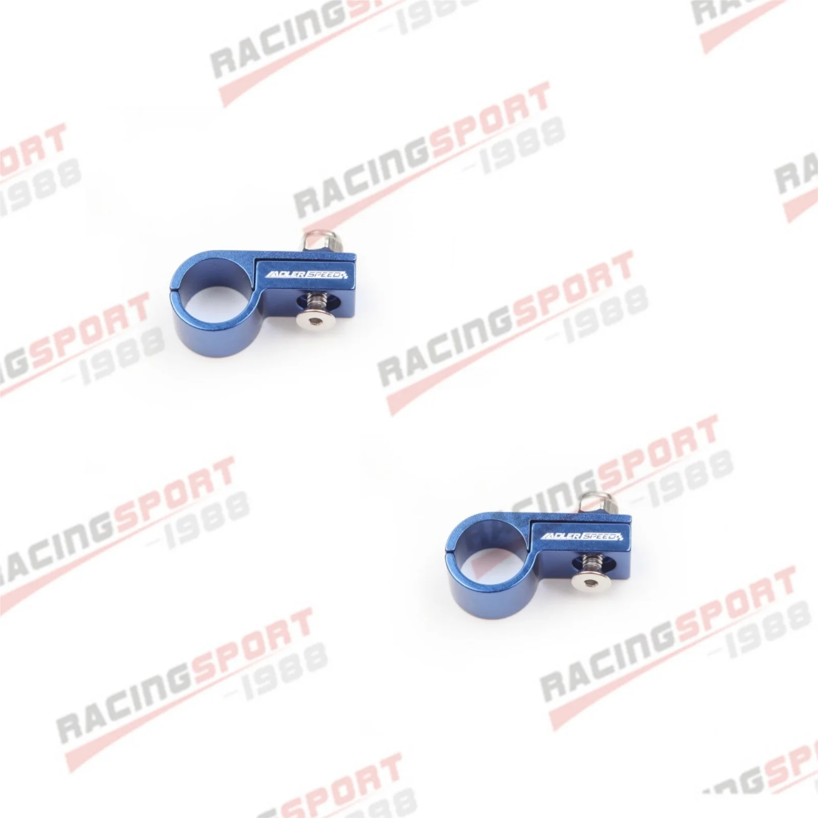 

Billet Aluminum Line P Clamps Clips To Suit: I.D. AN6 14.3MM 9/16'' Tubing Line 2pcs/pack Blue