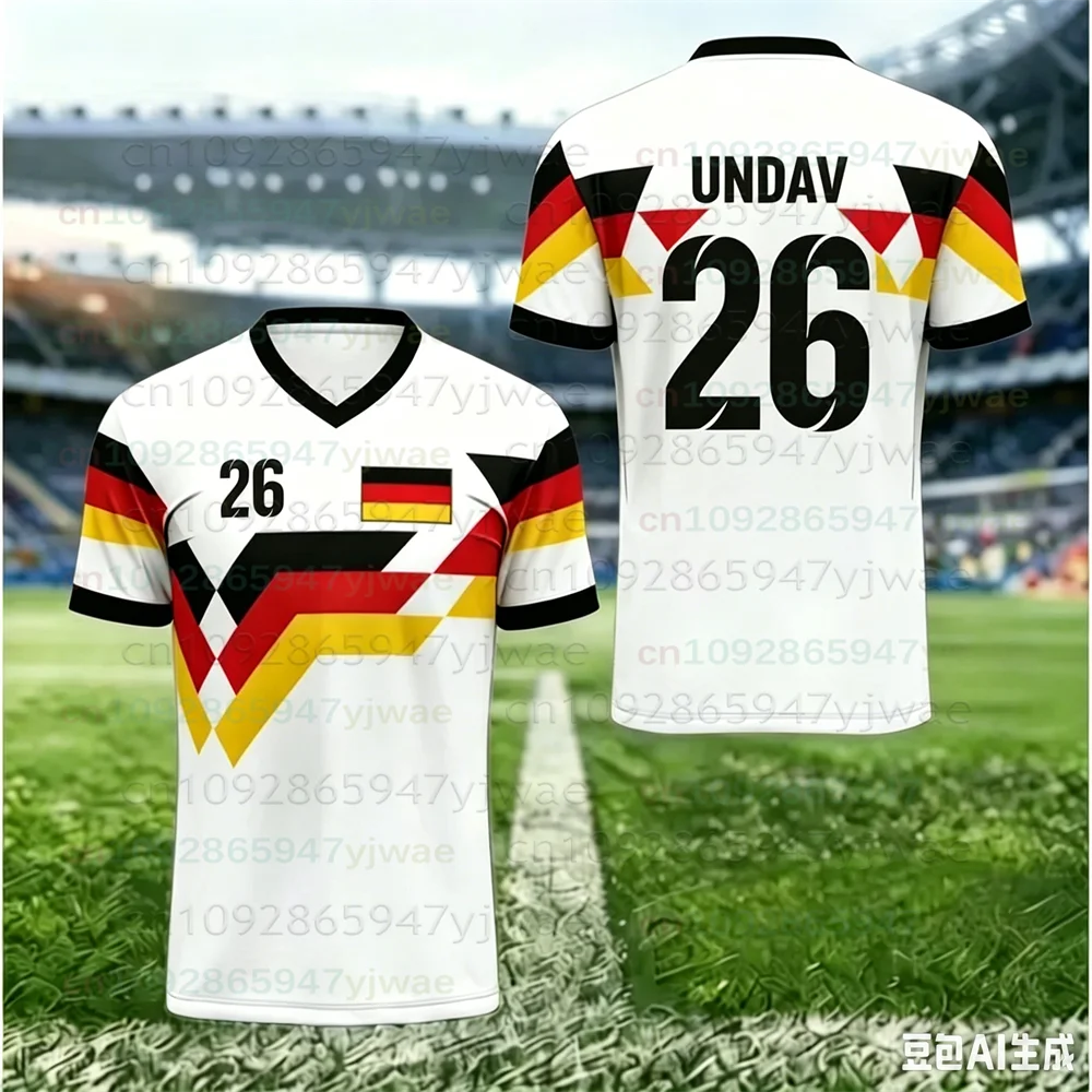 2026 Undav No.26 Musiala No. 10 Special Edition Soccer Jersey T-Shirt Men's Women Germany Football Jersey Men_Kid Streetwear Top
