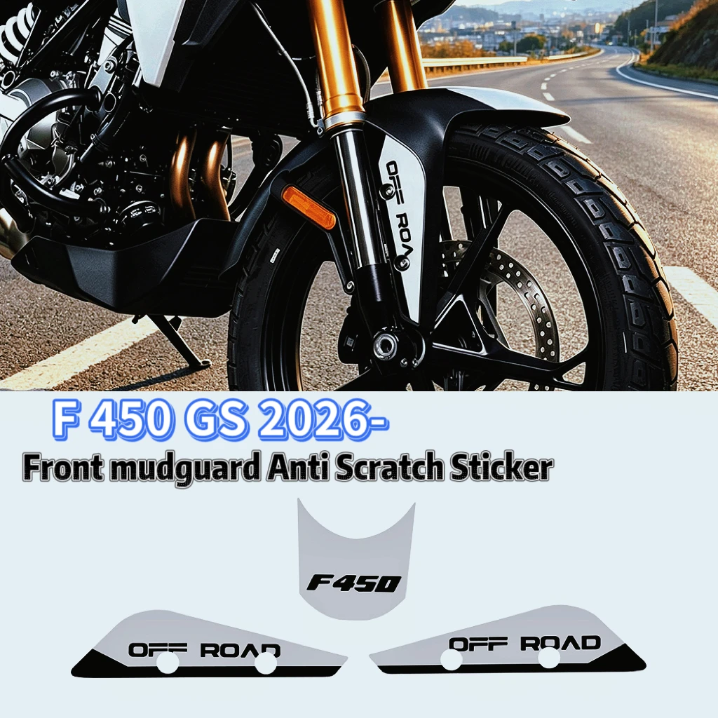 Motorcycle windscreen decorative decal sticker For BMW F 450 GS 2026- F450GS f450gs Parts Fairing Stickers