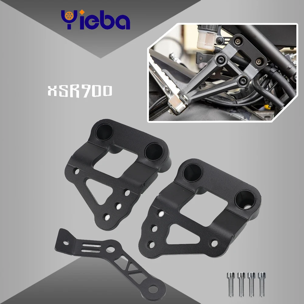 

For YAMAHA MT09 MT-09 MT 09 2014 2024 Motorcycle Passenger pedal adjustment footrests relocation FZ09 FZ-09 FZ 09 XSR900 XSR 900