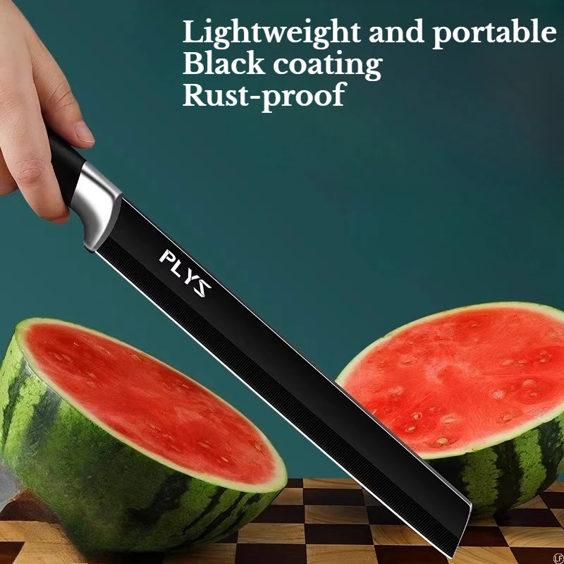 Fruit Knife for Home Use - Sharp Stainless Steel Extended Melon Knife Specialized Watermelon Cutting Knife & Peeling Knife Kitch
