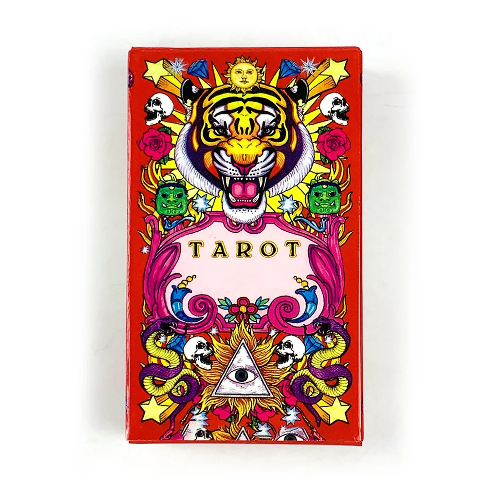 New Tarot Cards Chinese Style Deck Oracle English Visions Divination Edition Borad Playing Games Family Gathering Game Cards