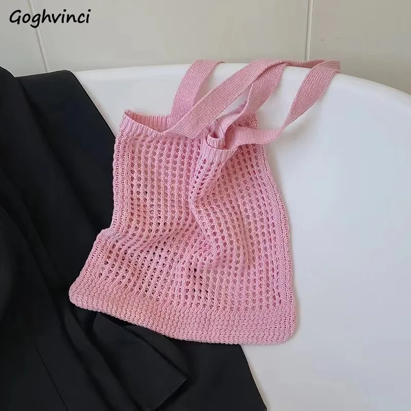 oco-para-fora-sacolas-femininas-simples-coreano-trico-bolsas-ombro-axilas-all-match-shopper-saco-solido-grande-capacidade-commuter