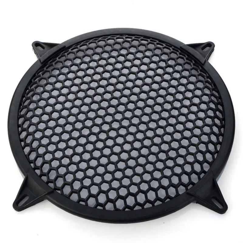 Car Audio Speaker Sub Woofer Grille Guard Protector Cover 6 inch Black Metal Mesh Round Car Subwoofer Speaker Cover