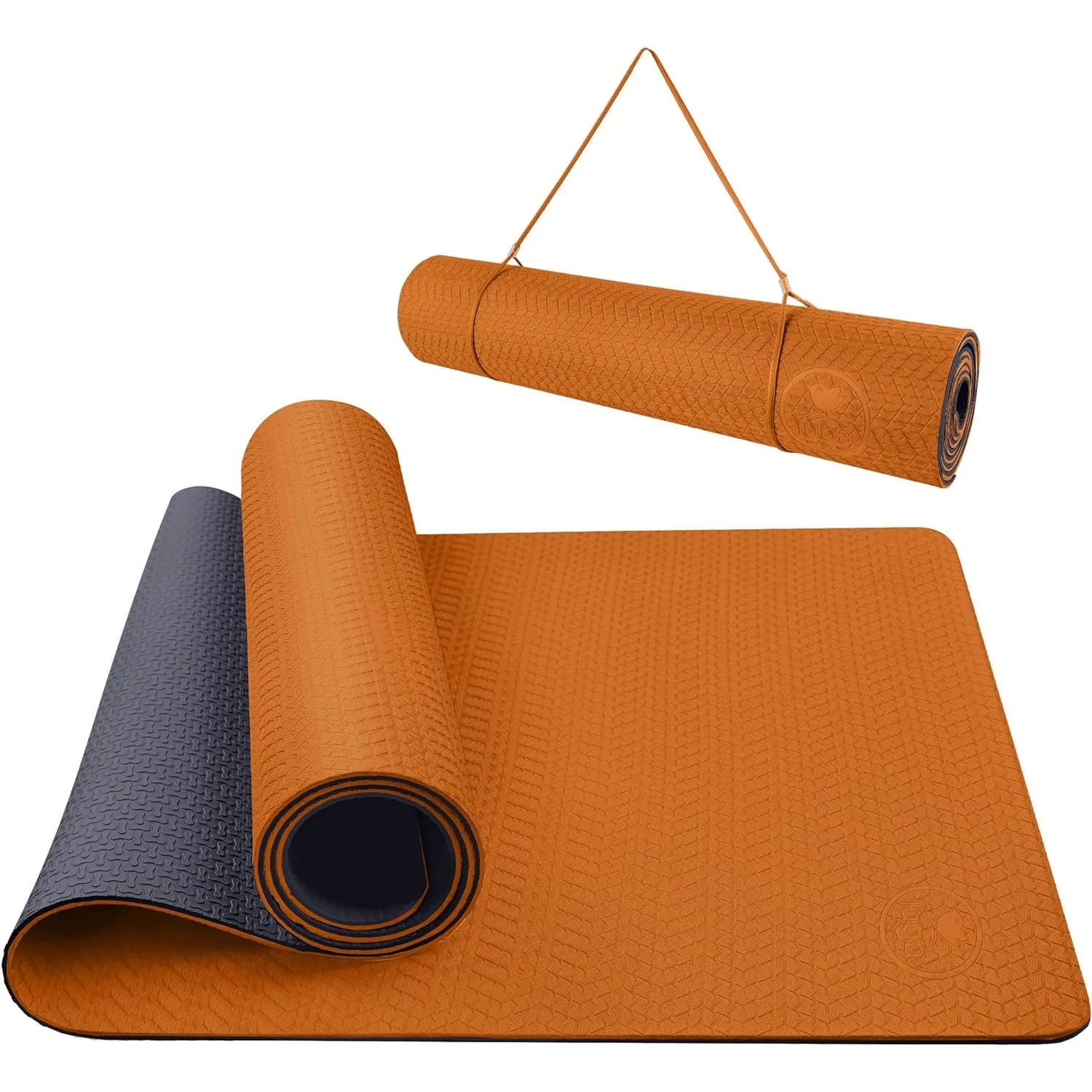 

IUGA Yoga Mat Non Slip Anti-tear Yoga Mats Eco Friendly Hot Yoga Mat Thick Workout & Exercise Mat for Pilates and Fitness