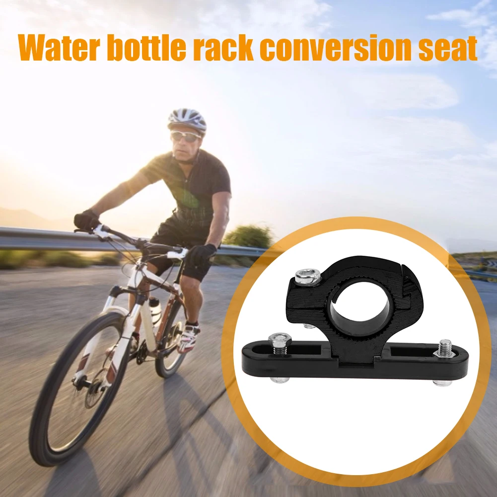 Bicycle Water Bottle Holder Adapter Road Bike Handlebar Kettle Seat Post Holder Bracket Clip Clamp Bicycle Bottle Cage Adapter