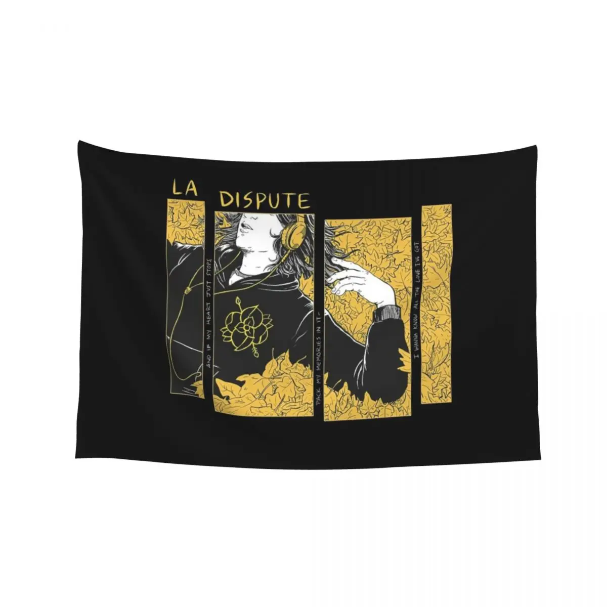 

la dispute merch Tapestry Wall Hanging Aesthetic Room Decoration Decor For Room Japanese Room Decor Tapestry