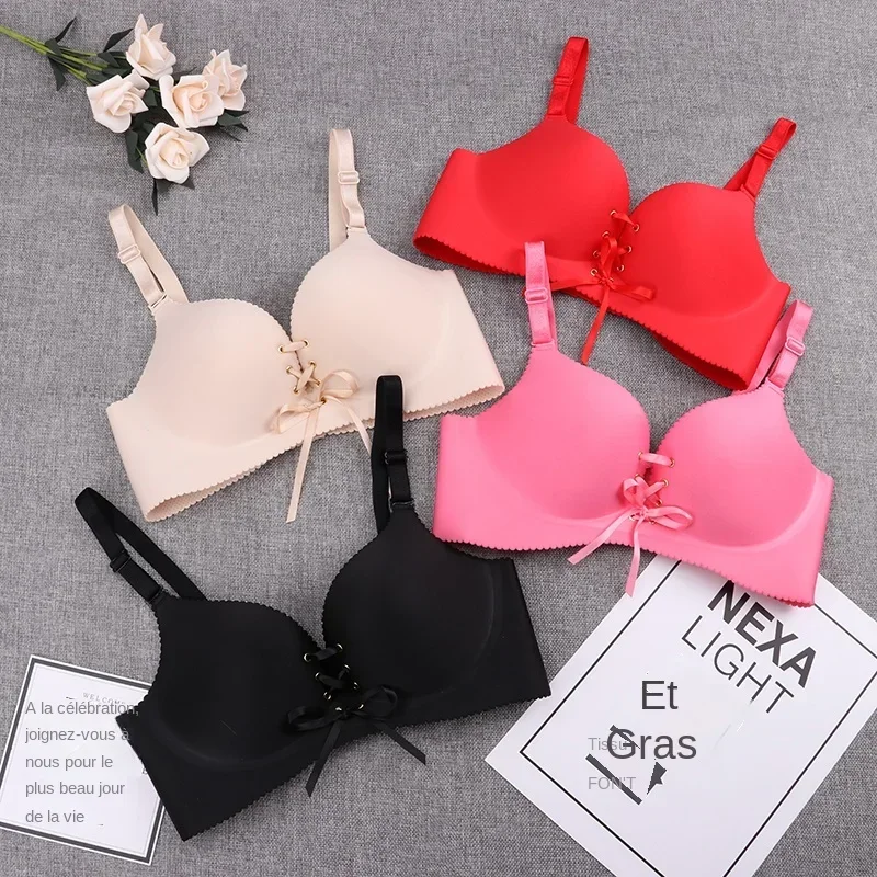 Seamless Bra Sexy Bras For Women Fashion Push Up Lingerie Wireless Bralette Cotton Brassiere  Underwear Female Intimates