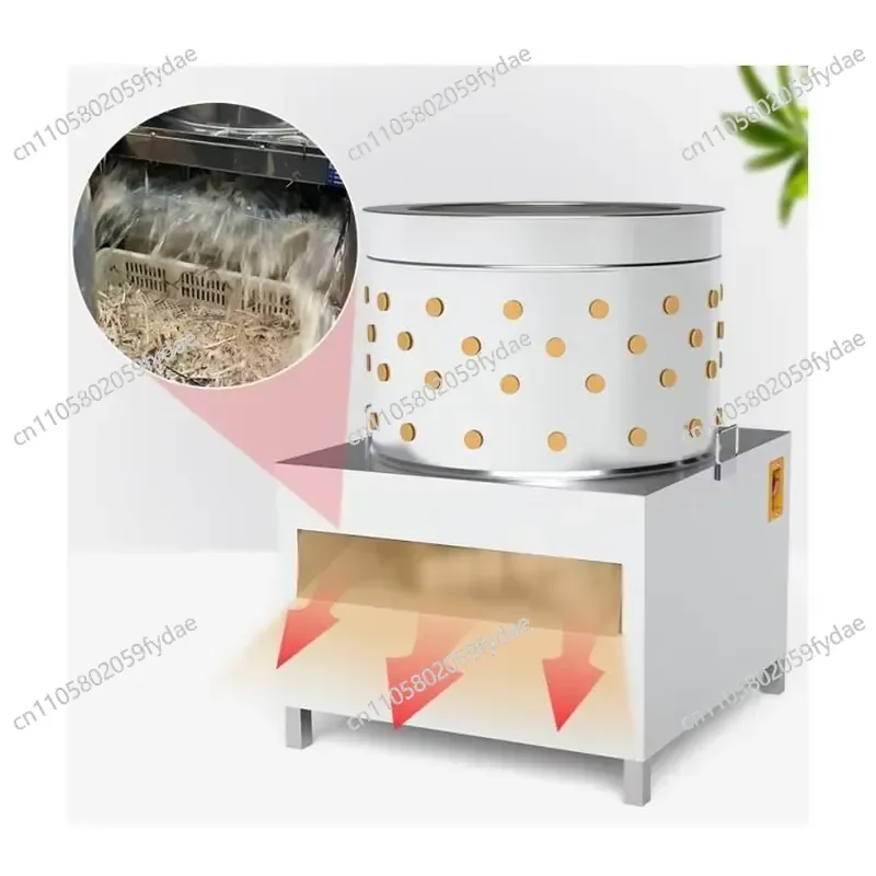 3000w New Original Large Automatic Chicken Plucker Feather Poultry Slaughtering Equipment Motor Engine 304 Stainless Steel