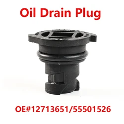 1Pcs Engine Oil Sump Screw Plug Drain For Cadillac CT4 CT5 CT6 XT4 XT5 XT6 Easy Installation Car Accessories 12713651 55501526