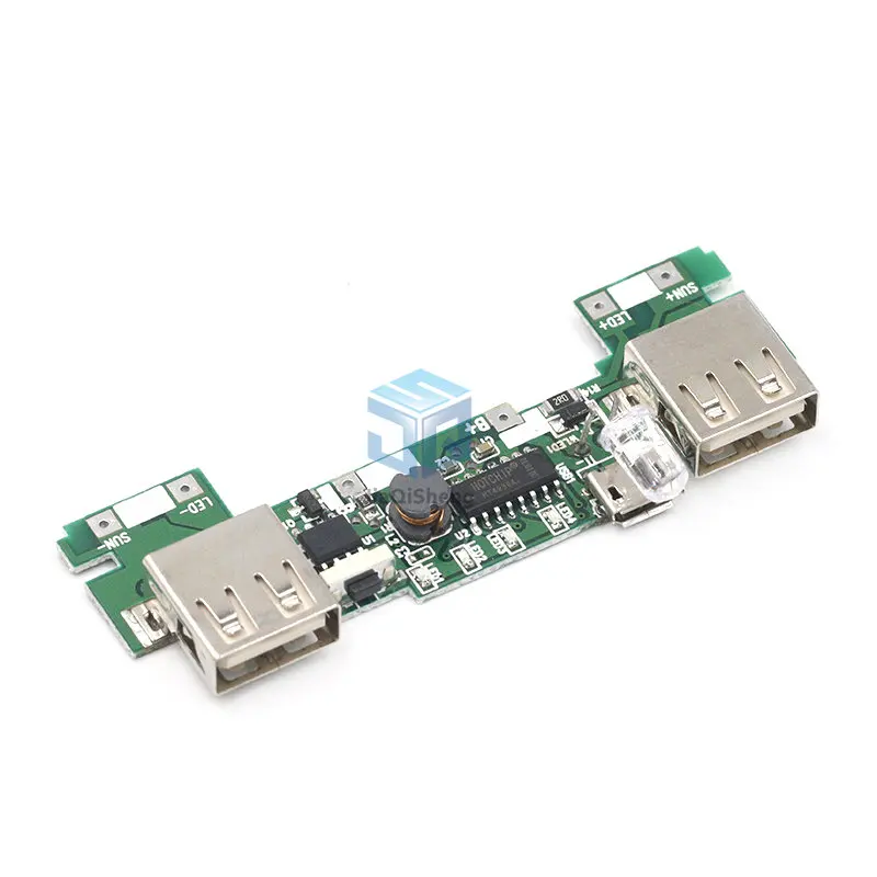 Chargeur de batterie portable USB 5V 2A, Module de charge de batterie au Lithium Li-ion 18650, indicateur LED, nouvelle Version