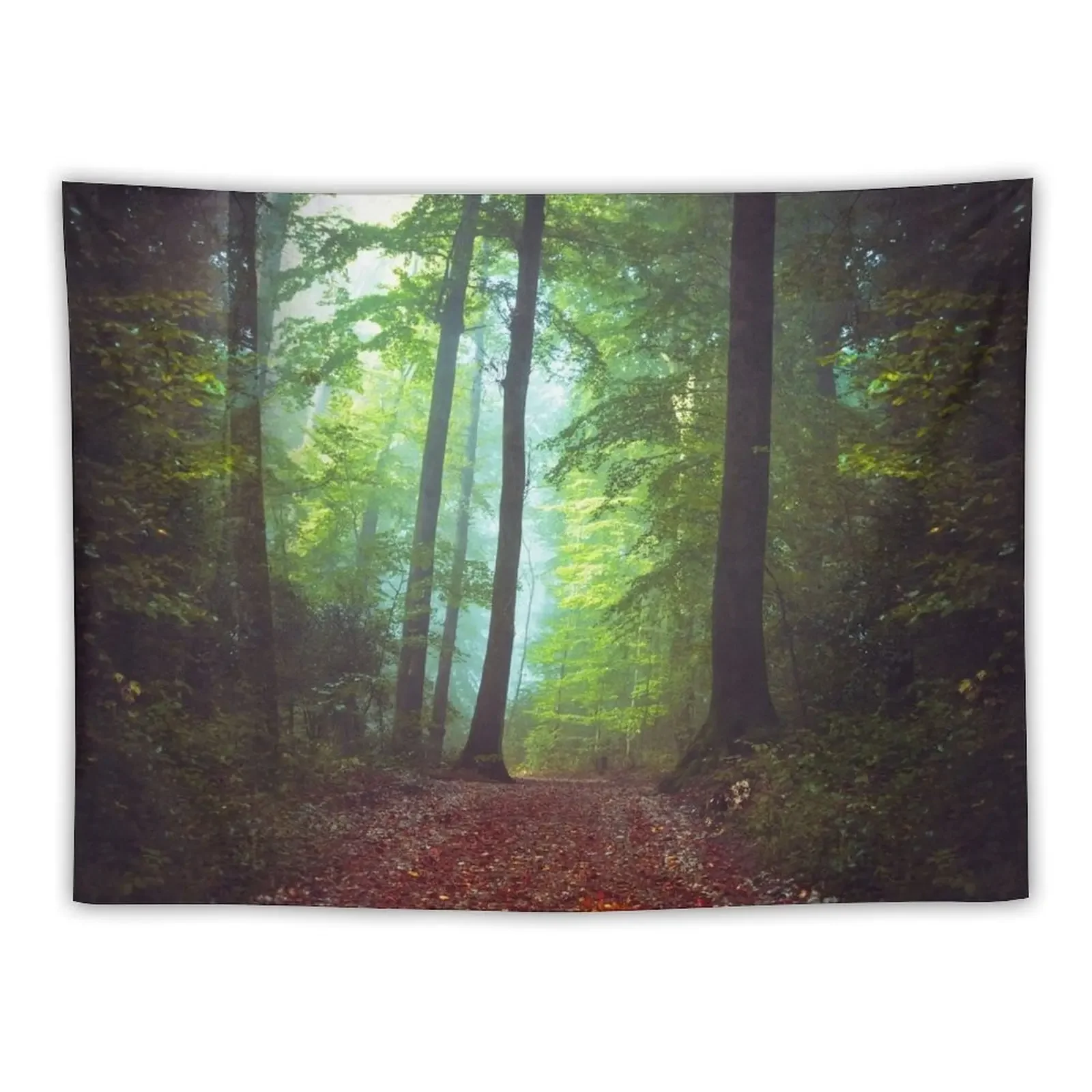 

Cool Forest Tapestry Room Decor Aesthetic Wall Hanging Decor Art Mural Mushroom Tapestry