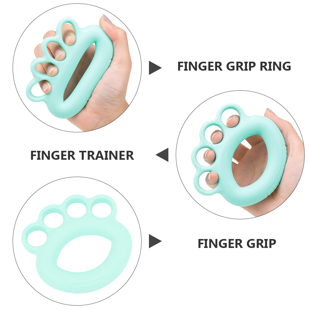 

1pc Silicone Ring Small Size Portable Hand Exerciser For Finger Strength Training Squeeze Exercise Tool Hand Grip