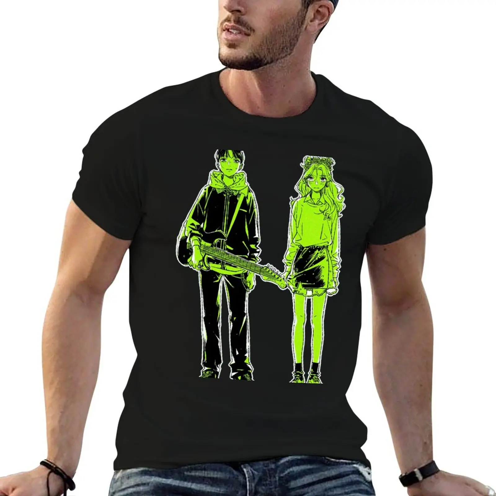 

The guy she was interested in wasn't a guy at all T-Shirt anime tshirt t shirt men 100% cotton luxury brand T-Shirt