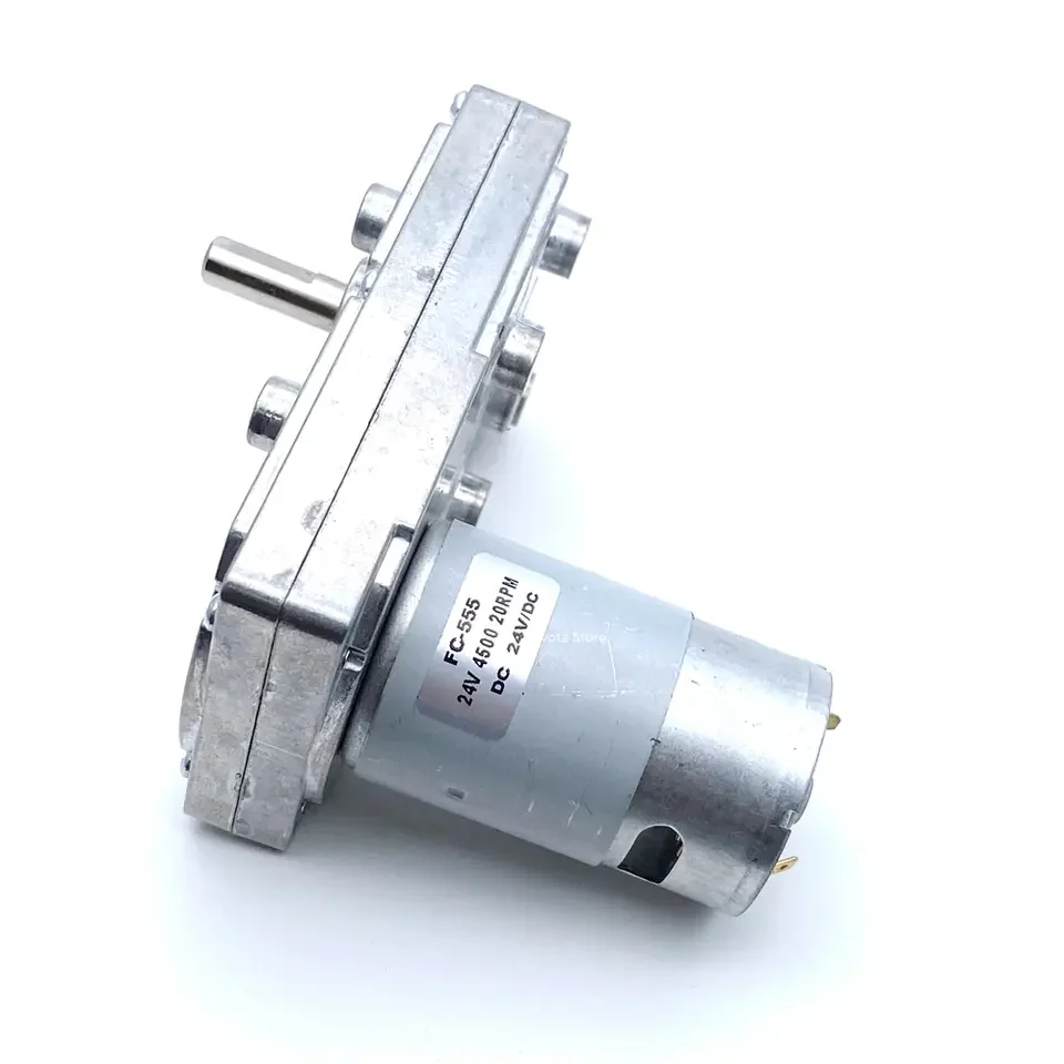 for Square FC-555/550 DC 3V-30V Torque gear motor 10N.m 6V12V24V Double shaft Electric garlic cutter motor