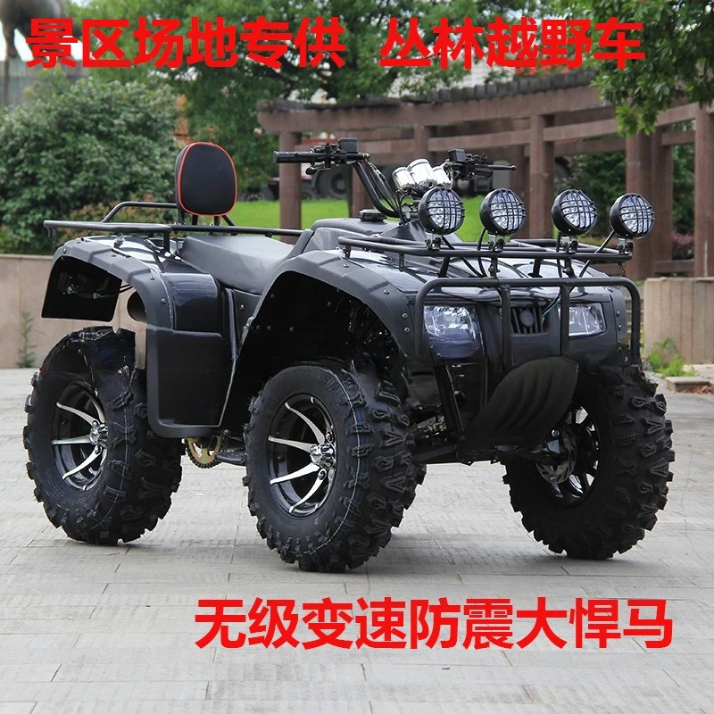 Four-wheel shockproof beach off-road mountain motorcycle scenic spot adult 200cc off-road artifact