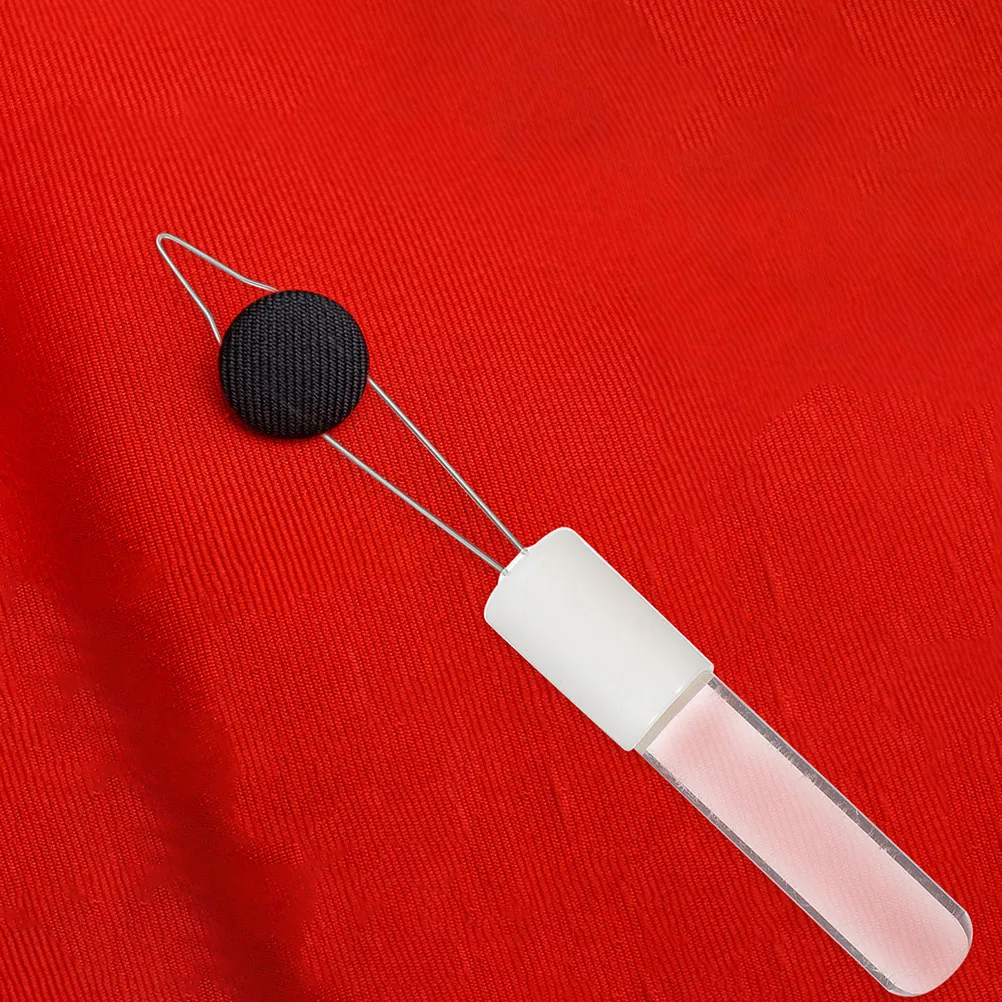 2Pcs Button Hook Zipper Puller Dressing Aid Tool Threading Zipper Pulling Assistance for Shirts