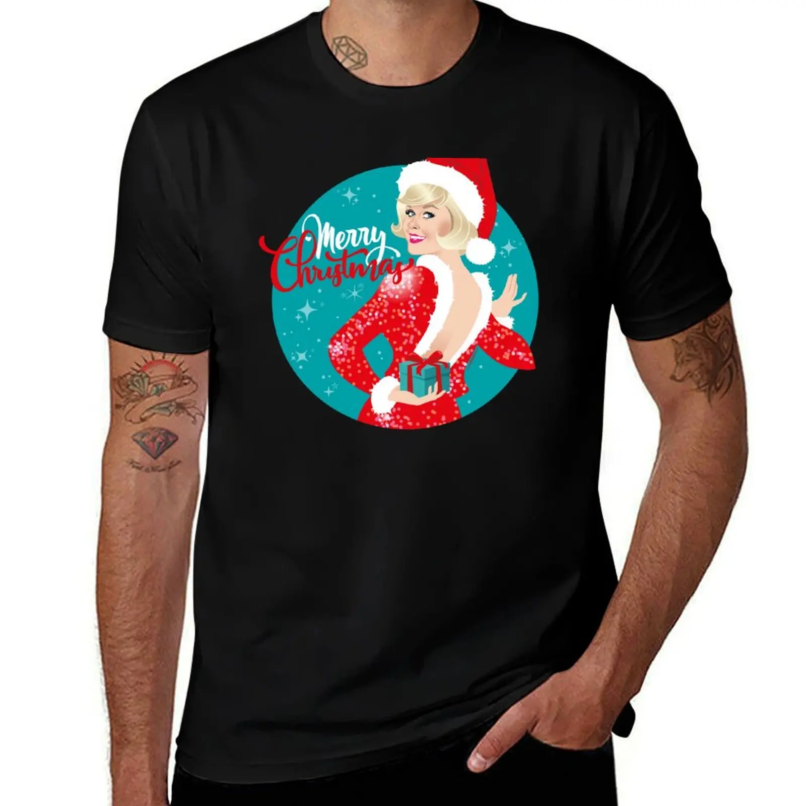 

Doris Christmas T-Shirt quick-drying Luxury man rapper graphic tees funny meme t-shirts mens funny t shirts