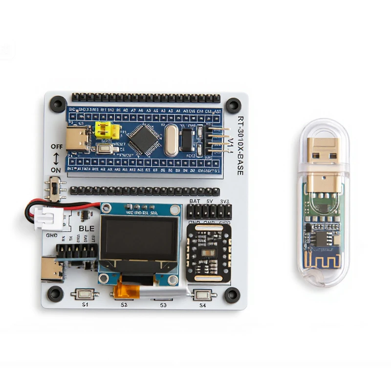 MAX30102 PPG Heart Rate SpO2 Sensor Module STM32F103C8T6 Development Kit Bluetooth Wireless Transmission with SDK Source Code Sc