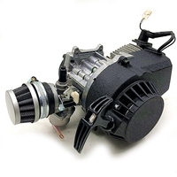 49cc Gas Engine 2 Stroke Motor Easy Pull Start 25H Sprocket Gear Box Air Filter For Mini Pocket Pit Quad Dirt Bike ATV Scooter