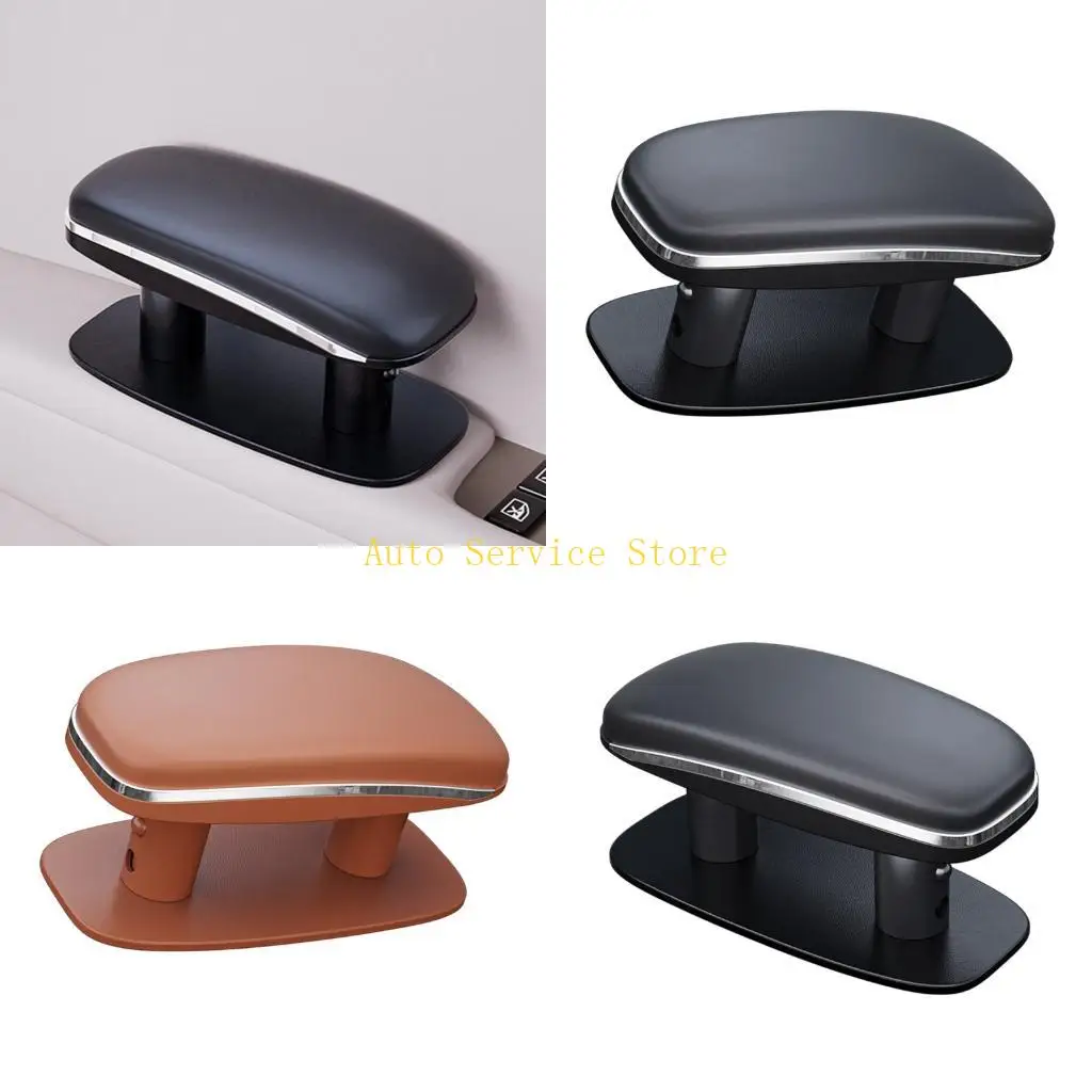Universal Car Armrest Extender Cushion With Height Adjustable Elbow Rest Pad For Comfortable Driving Support