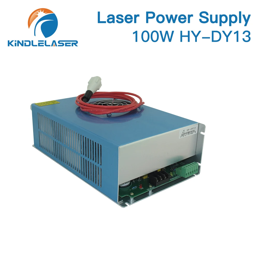 KINDLELASER DY13 CO2 Catu Daya Laser untuk RECI W2/Z2/S2 CO2 Ukiran Tabung Laser/Mesin Pemotong Seri DY