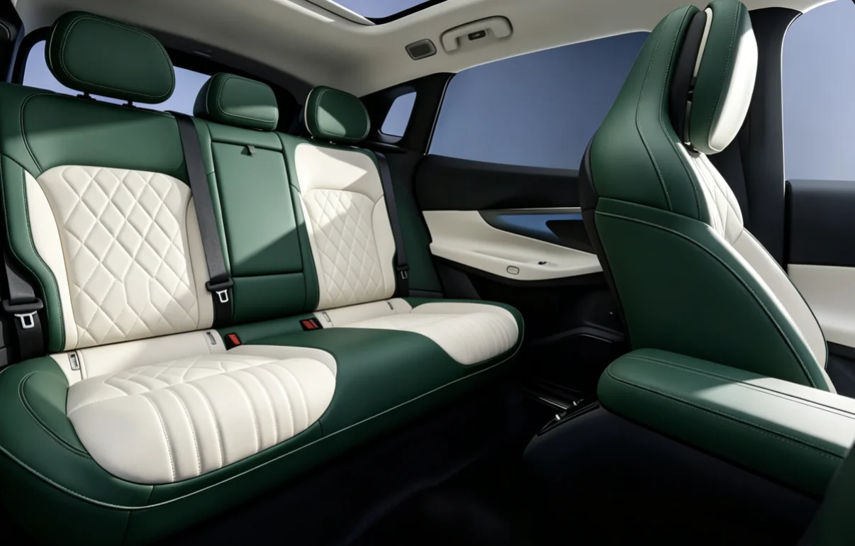 Für Lynk & Co 08 2023~2025 Maßgefertigte Autositzbezüge Luxuriöses Nappaleder 100% Passgenau Innenraumzubehör 360 ° Vollständige Abdeckung – Detail 4