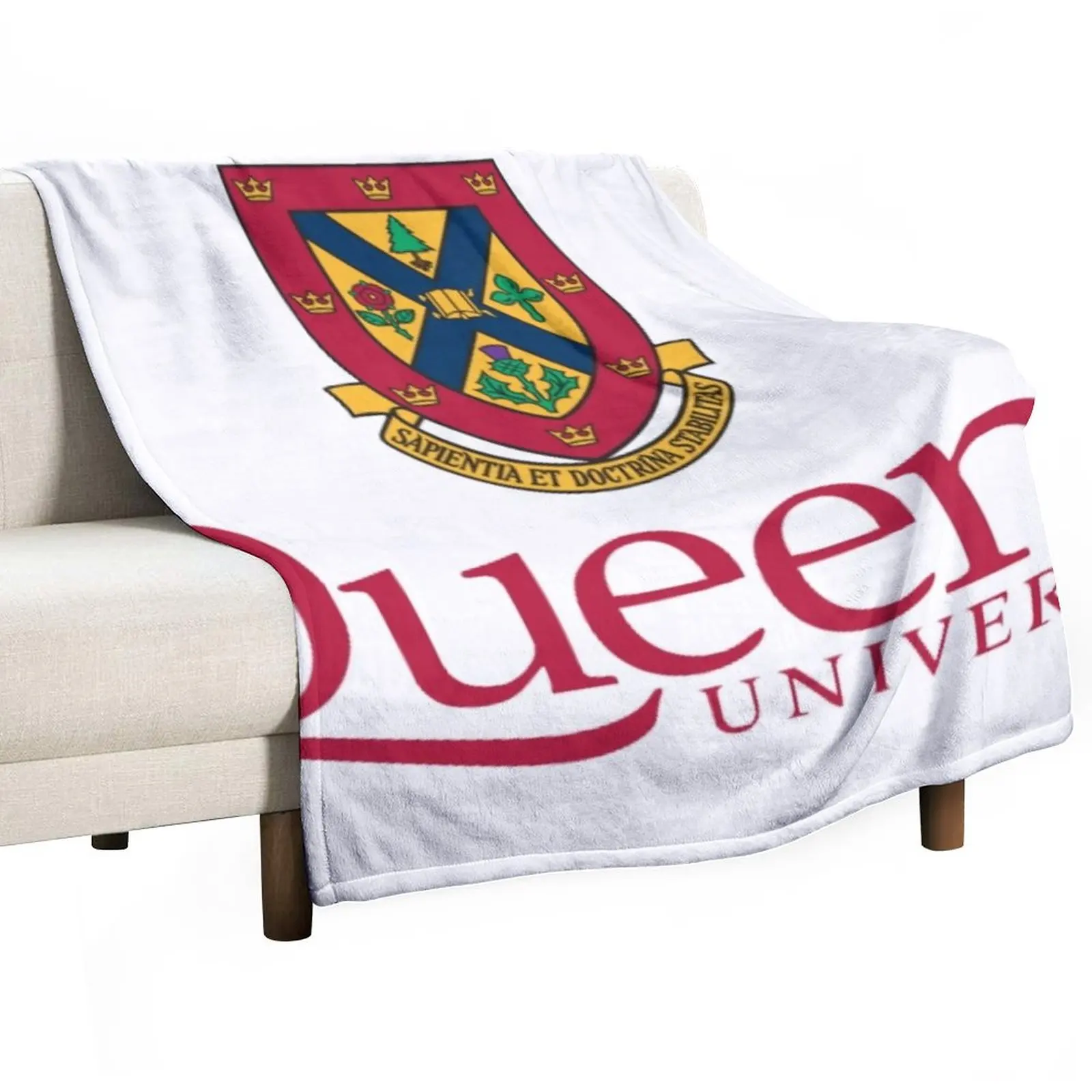 

Queen's University Throw Blanket Fluffy Blankets Large Moving Blanket Sofa Blanket