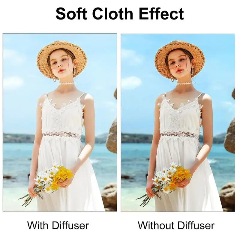 كاميرا Speedlight قابلة للطي ضوء فلاش Softbox ، غطاء خفيف ناعم ، مناسب لمعظم الكاميرات ، محسن ، صورة فلاش ، ثماني الأضلاع