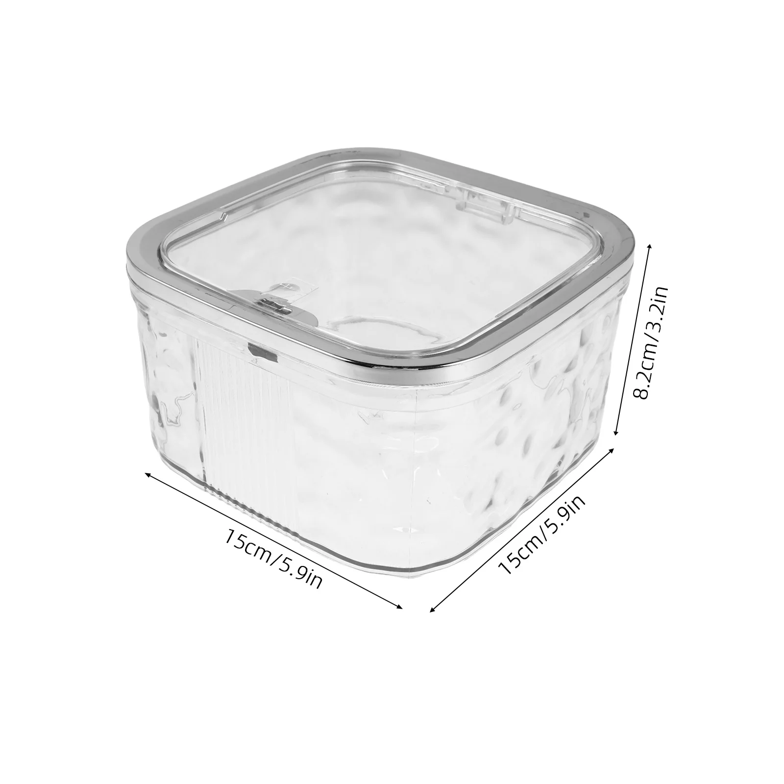 ボウオーガナイザーボックス クリアヘアタイ スクラッンチ収納 プッシュオープン式蓋 旅行や日常使いに最適