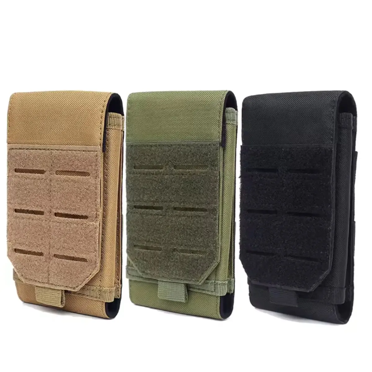 Molle Laser Pouch Tactical Cell Phone Belt EDC Pouch Holder Waist Accessories Bag Outdoor Camping Mobile Phone Pack Bag view 2
