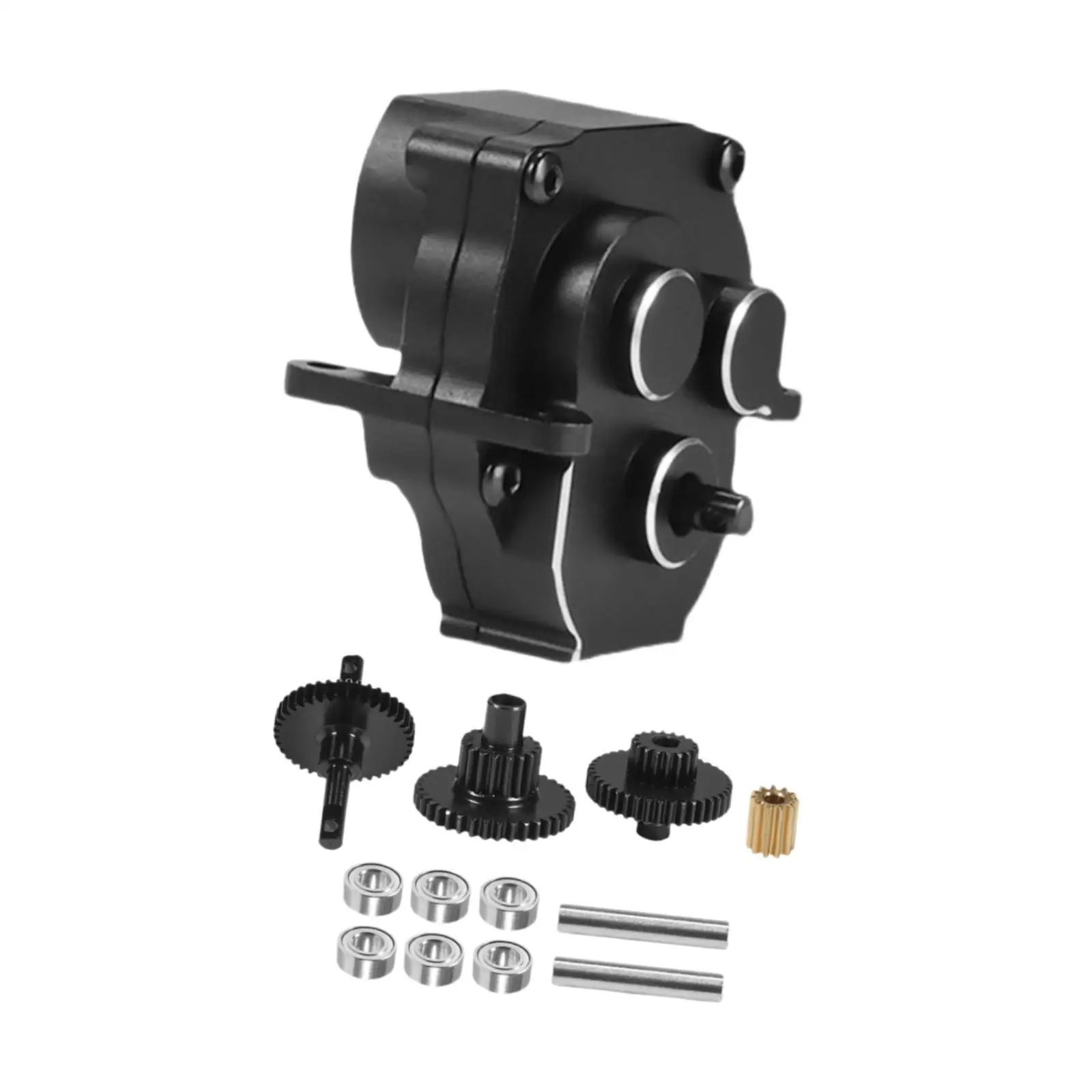 Transmission Casing for 1/18 RC Car, Gearbox Casing, Heavy-duty Spare Parts And Gear Set for Trucks