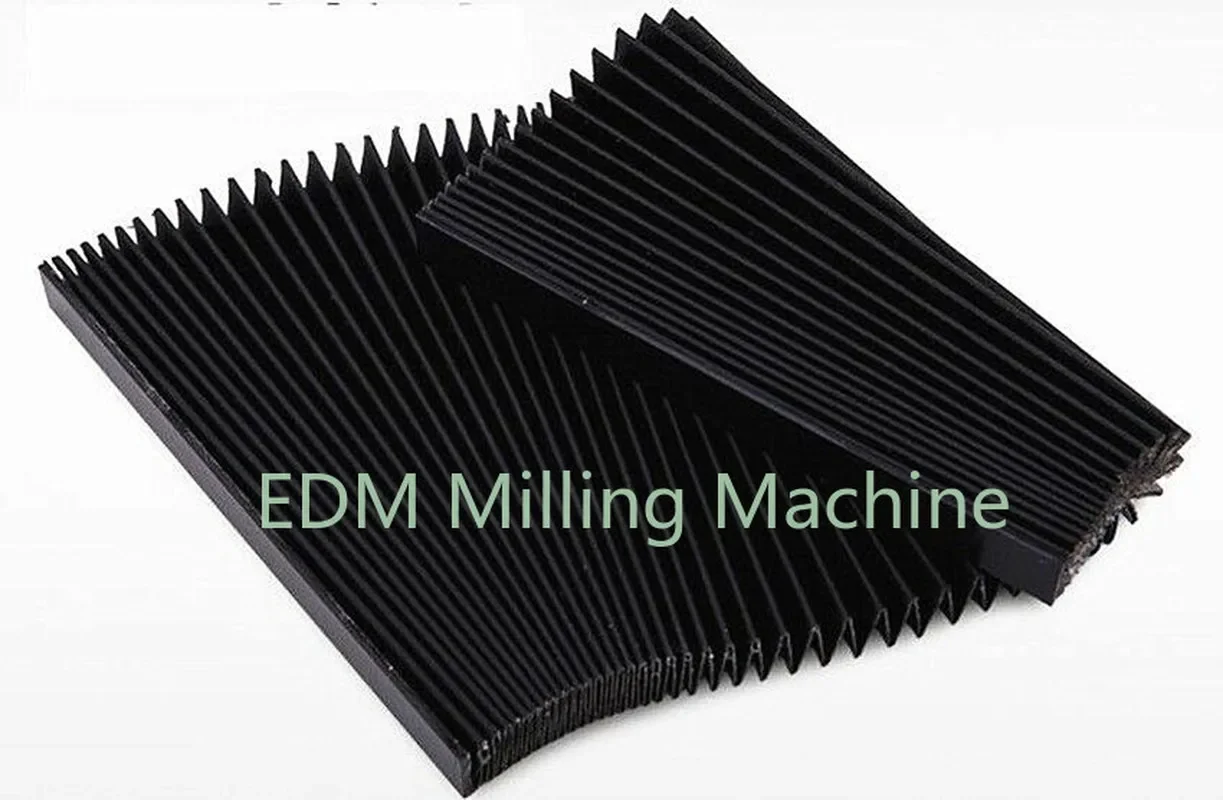 Milling Flexible Engraver Machine Part Protective Flat Accordion Bellows Cover 130mm-300mm For CNC Mill Tool