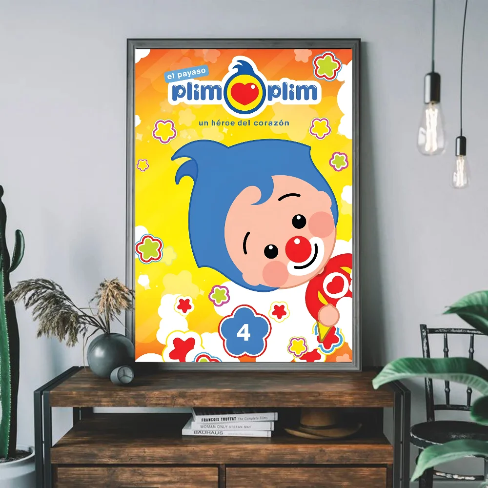 P-Plim P-Plim Anime Posters Sticky Fancy Wall Sticker For Living Room Bar Decoration Room Wall Decor