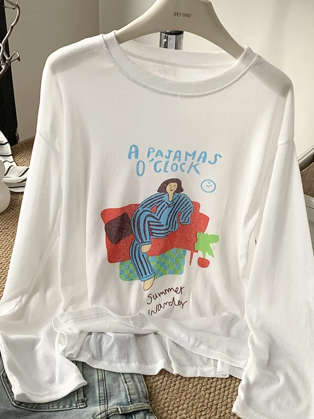 White Long Sleeve Thin T-Shirt Women Summer 2026 New Loose Casual Sun Protection Cover up Lazy Style Top Trendy Cotton Linen