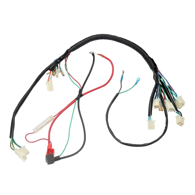 G99F Full Electric StartEngine Wiring Harness for 50cc 70cc 90cc 110cc 125cc Bike ATV Dirt Bikes Stators