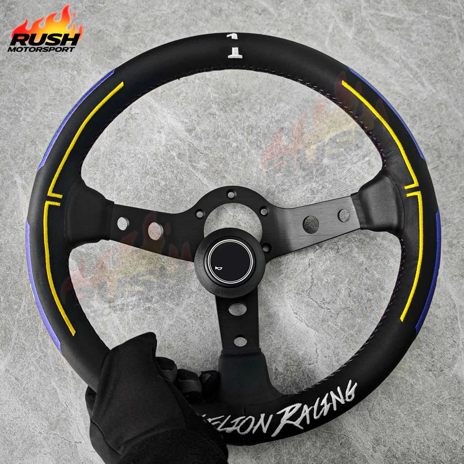 

13-дюймовый гоночный руль из ЭВА Deep Dish Руль спортивного автомобиля PC-ST20O/P