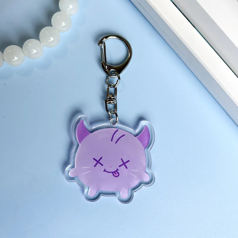 Kpop المعبود فتاة مجموعة كارينيا جيسيل سلسلة مفاتيح من الكرتون الشتاء نينغينغ لطيف الاكريليك قلادة حلقة رئيسية اكسسوارات المشجعين الهدايا