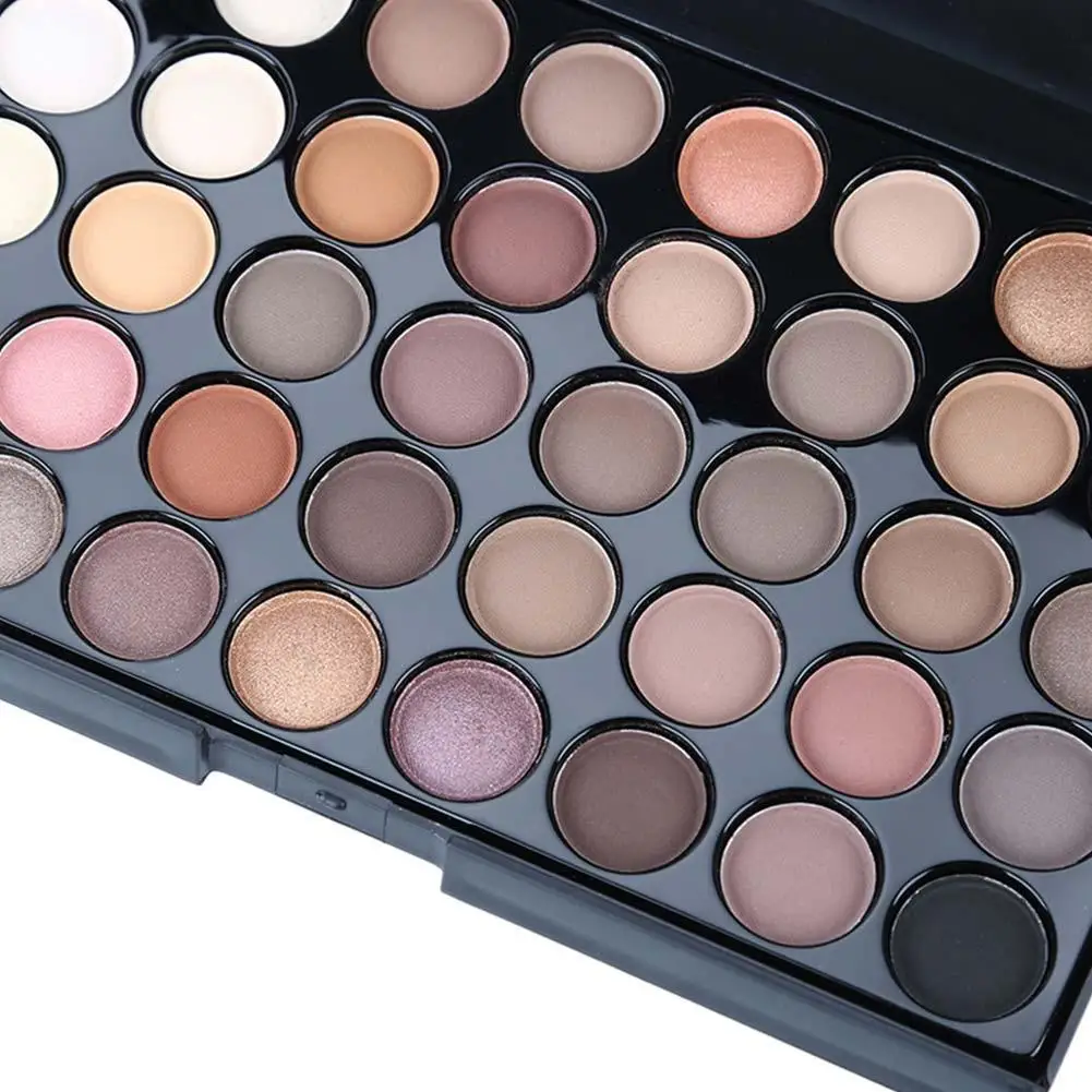 40 Màu Matte Eyeshadow Palette Lấp Lánh Màu Mắt Chống Thấm Nước Bền Trang Điểm Lắc Chân Nữ Thời Trang Phụ Nữ Làm Đẹp Mắt