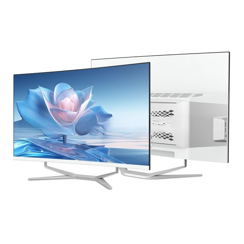 

32-Inch computer all-in-one computer home office learning with dual-band WIFI/Bluetooth full set of computer